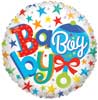 Baby Boy Rattle Foil Balloons